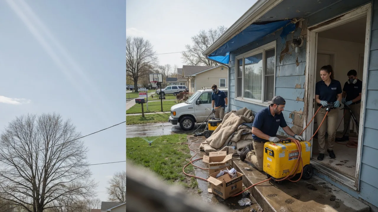 Basement Flood Cleanup in Amenia, ND near me